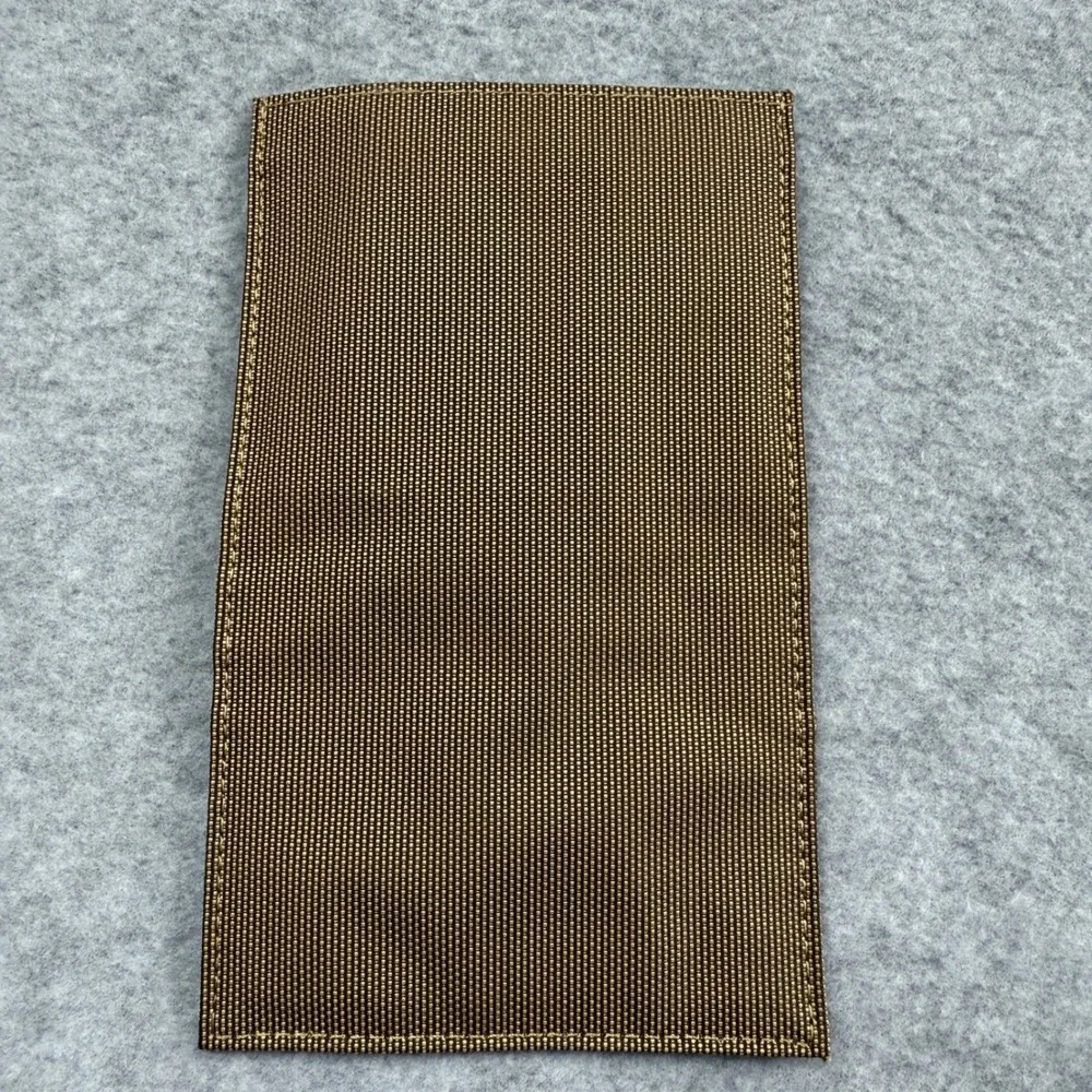 Johnston & Murphy‎ Leather Card Organizer Wallet ID Window Brown Minimalist Case